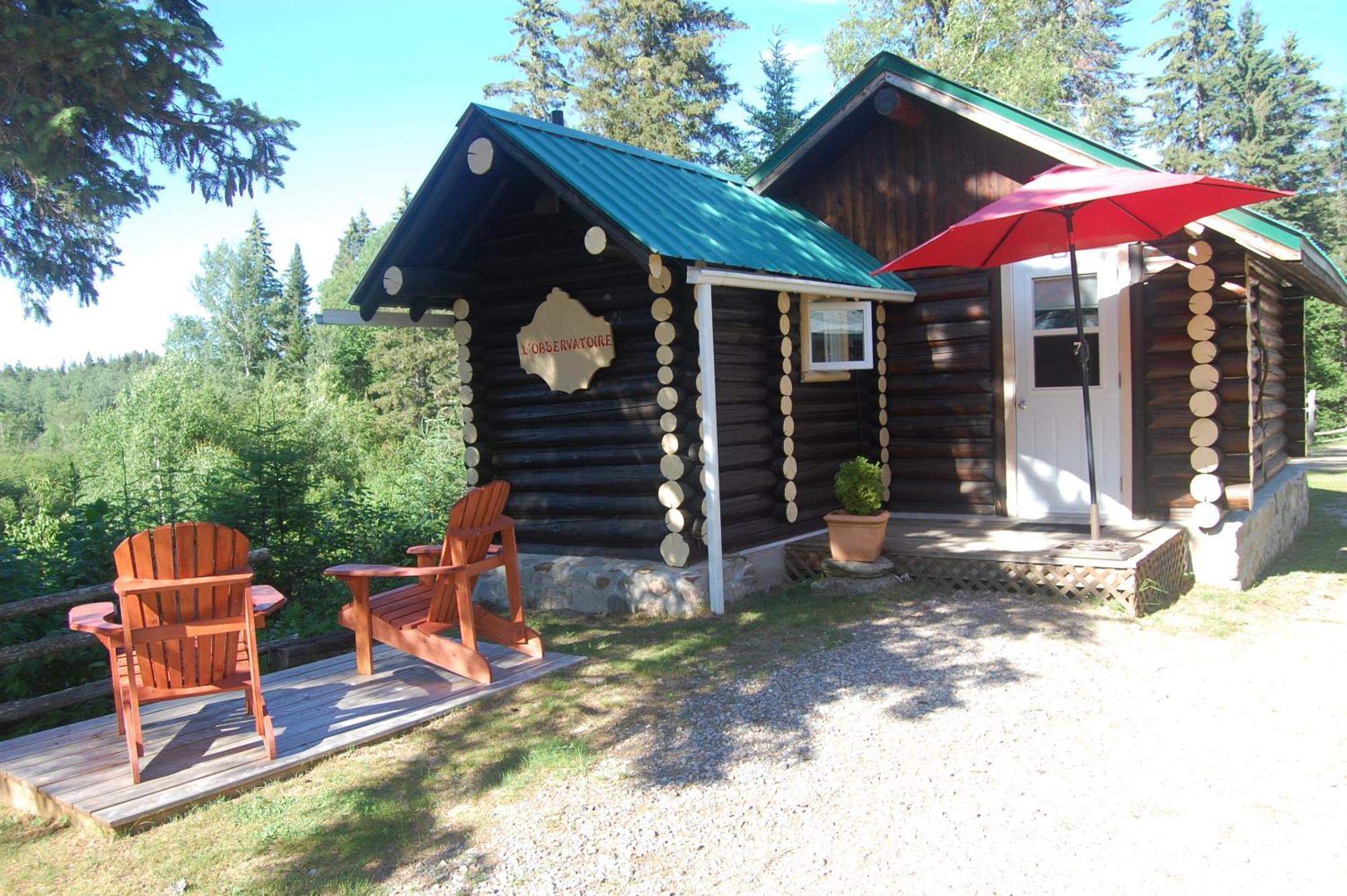 Domaine Le Bostonnais - Le Village En Bois Rond La Tuque Szoba fotó